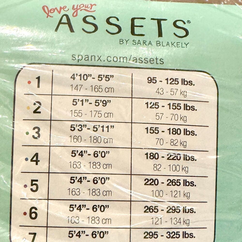 NIB* Love Your Assets by Spanx Textured Black Wish Bone Tights - Women's Size 2 - Picture 2 of 5